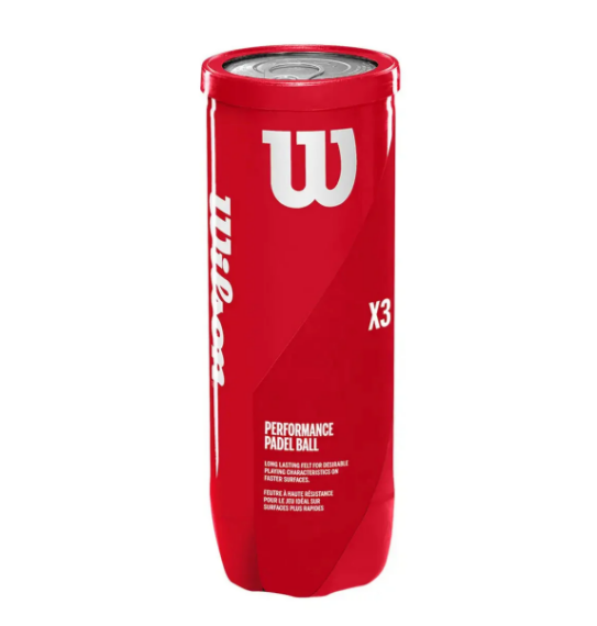 Wilson Pelotas de pádel X3